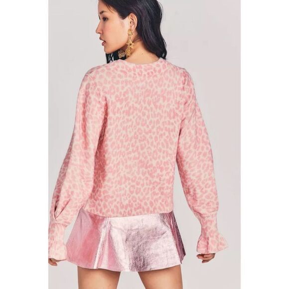 LOVESHACKFANCY  BOSCOM CARDIGAN Large - Picture 5 of 10